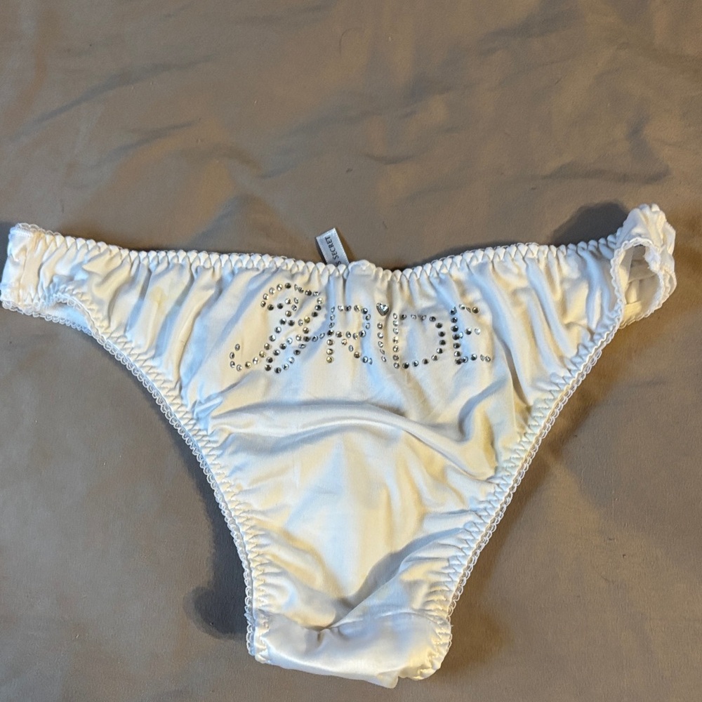 Victoria's Secret White Bride Panties